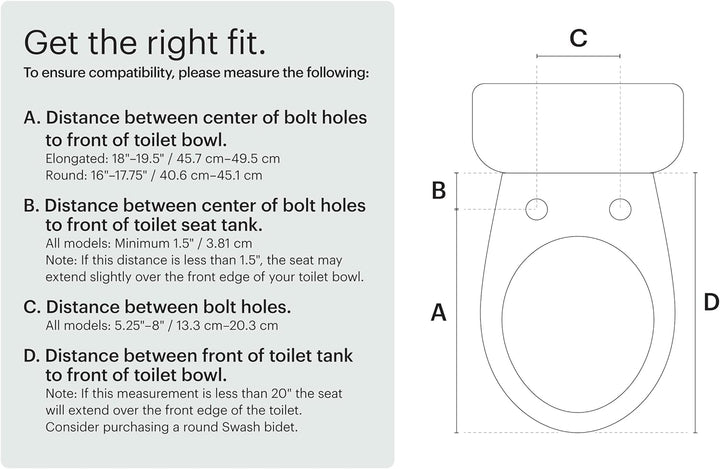 LE99-RW LE99 Swash Electronic Bidet Seat, Fits round Toilets, White – Lite-Touch Remote, Warm Air Dryer, Strong Wash Mode, Stainless-Steel Nozzle, Saved User Settings & Easy Installation